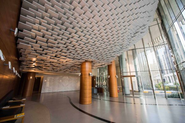 YBA Kanoo Tower lobby YBA Kanoo Tower main lobby